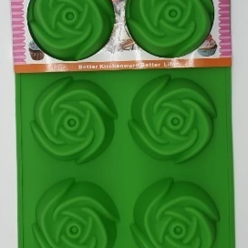MUFFIN Rose Mould 6 cup